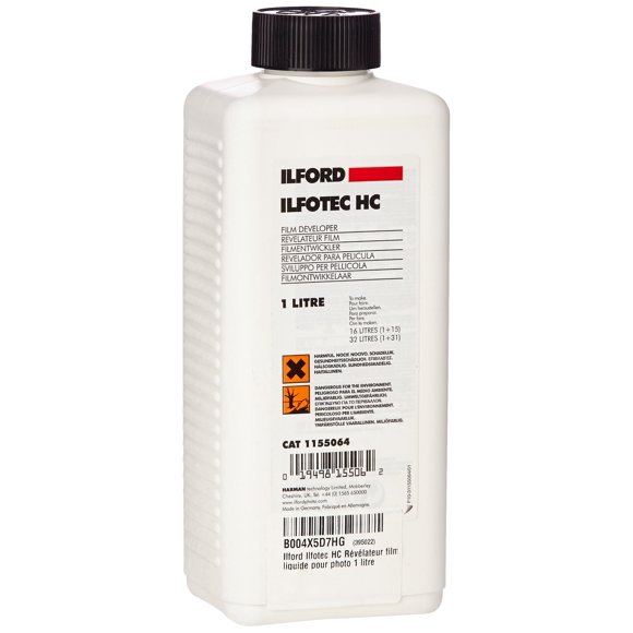 Desarrollador de granos finos Ilford Ilfotec HC para película en blanco y negro de 1 litro