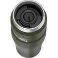 thumbnail image 6 of Thermos Stainless King Vacuum Insulated Stainless Steel Tumbler, 16oz, Matte Army Green, 6 of 11