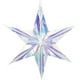thumbnail image 3 of Estrella De 6 Puntas Estrella Hexagonal Colgante Iridiscente Para Decoración De Fiesta De Cumpleaños De Boda 3 Uds Adornos Guardurnaity HA036198-00, 3 of 6