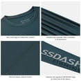 thumbnail image 7 of Bassdash Fishing T Shirts for Men UV Sun Protection UPF 50+ Long Sleeve Tee T-Shirt, 7 of 7