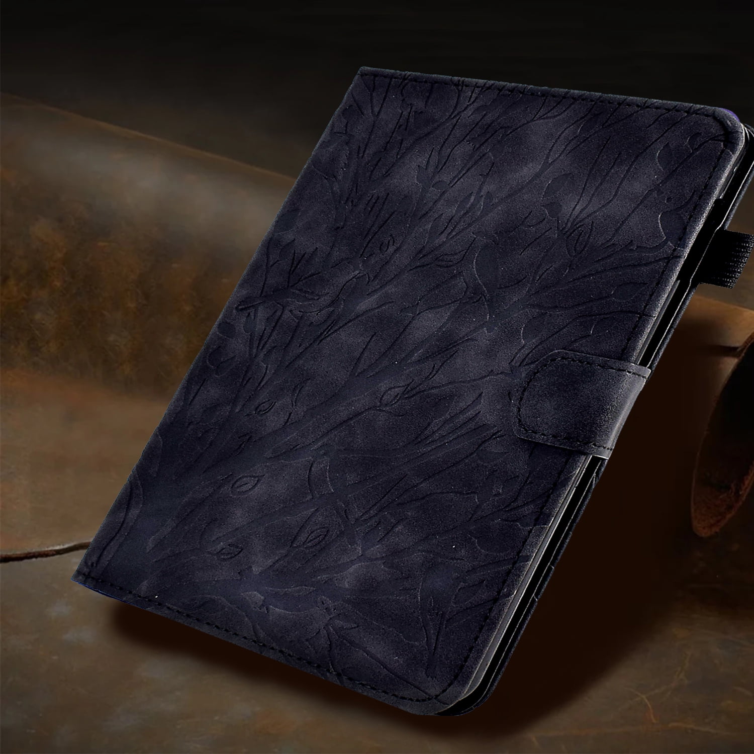 Decase Case for Apple iPad Pro 11-inch (M4) 2024 with Stand/Pencil Holder/Pockets,PU Leather Multi-Angle Viewing Stand Flip Case with Card Slot, Magnetic Clasp for iPad Pro 11-inch (M4) 2024,Black