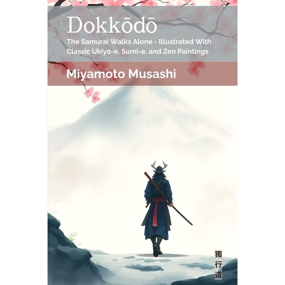 Path of the Sword Sage Dokkodo: The Samurai Walks Alone - Illustrated With Classic Ukiyo-e, Sumi-e, and Zen Paintings, (Paperback)