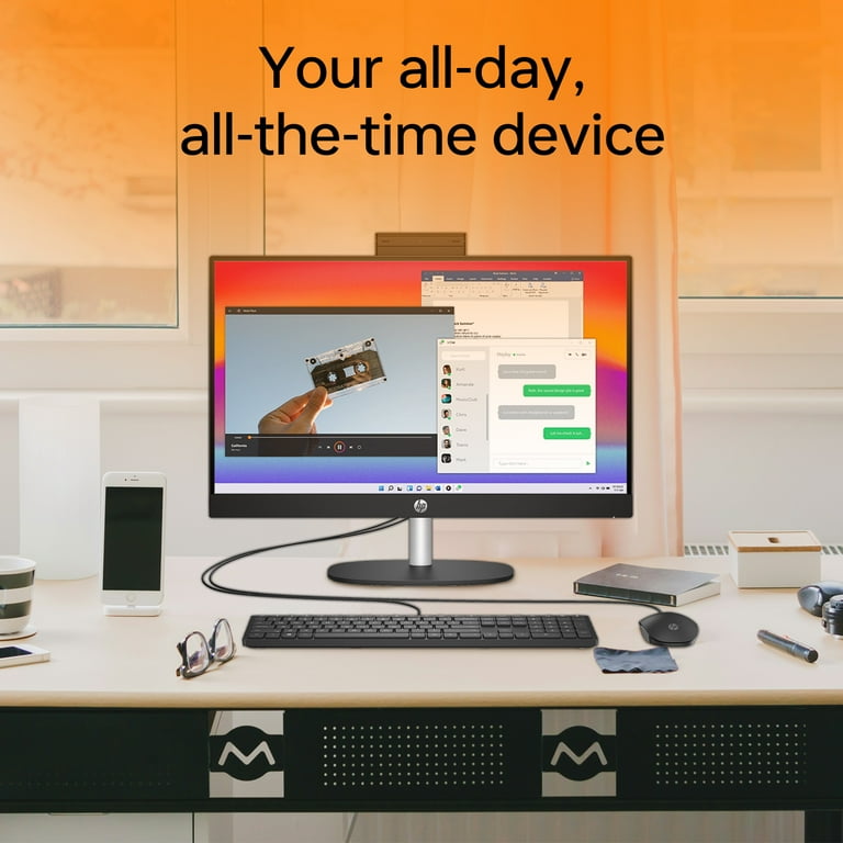 HP 24 All-in-One Desktop, 23.8