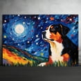 thumbnail image 2 of Greater Swiss Mountain Dog Watercolor Starry Night Van Gogh Painting Kits, Painting Watercolor Canvas, Canvas Suitable for Room Decor Cafe Decor Or Gift for Friends, 2 of 4