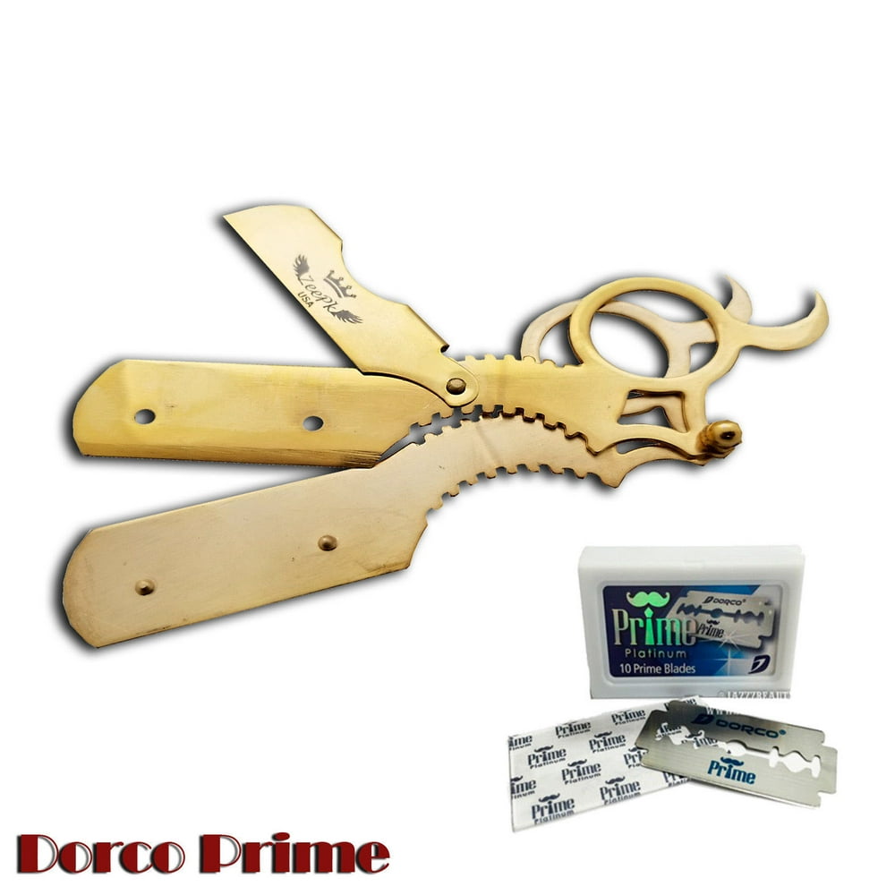 FINGER RAZOR FINGER INSERT BARBER SAFETY RAZOR STRAIGHT EDGE USA SE