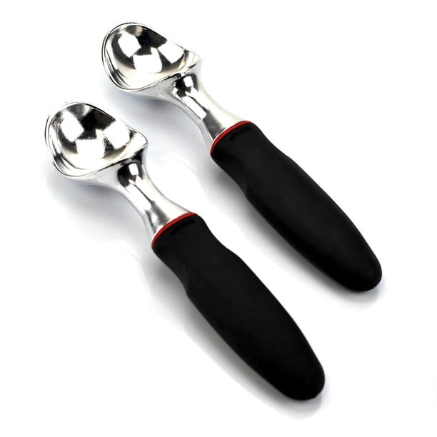Metal Commercial Stainless Steel Ice Cream Scoop for Serves Ice Cream Pack of 2