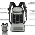 thumbnail image 4 of Mochila para Cámara HUIOP PU5015B Impermeable con Compartimento para Laptop, 4 of 9