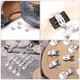 thumbnail image 1 of unbranded 50Ud Clips De De Inoxidable Con Diamantes Para En Y Fiestas, 1 of 8