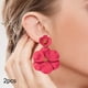thumbnail image 1 of Pendientes Colgantes De Flores, Moda Bohemia Para El Día De San Valentín, Mujeres Y Niñas, Viajes, Color Rosa Yinane Pendientes colgantes florales, 1 of 8