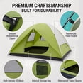 thumbnail image 2 of XL Camping Tents 6 Person for Family Camping Hiking Fishing Waterproof & Windproof Easy Setup, 2 of 8