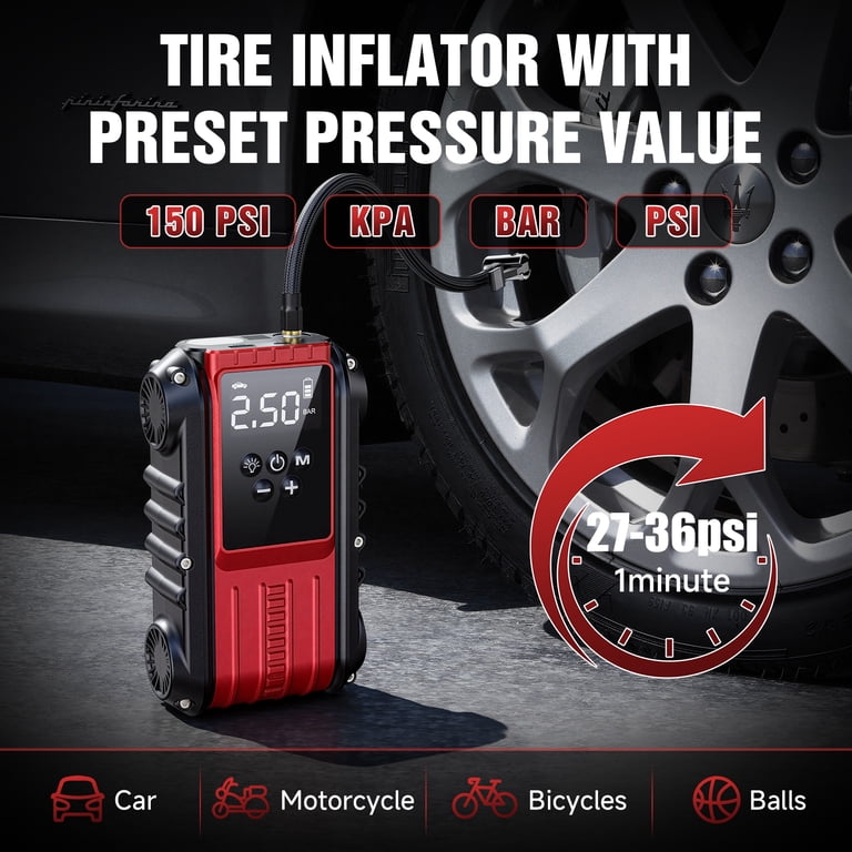 Lolseas 4500A Jump Starter with 150PSI Air Compressor photo 3