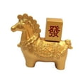 thumbnail image 4 of Estatua de caballo, estatuilla, bendición, recuerdo, arte, artesanía, colección, escultura para mesa Estilo D, 4 of 9