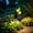 Yellow, variant on Fufafayo under $5 Solar Rose Garden Light, Solar Rose Lamp, Outdoor Waterproof Ground Stake Light, Garden Courtyard Decoration for Pathway, Automatic LED Lights for Lawn Patio