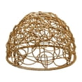 thumbnail image 1 of Pantalla tejida para lámpara colgante, accesorio de iluminación rústico minimalista para Hotel, cubierta de lámpara hecha a mano para Hotel y hogar, 1 of 8