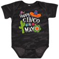 thumbnail image 3 of Inktastic Happy Cinco de Mayo- Sombrero, Cactus, Flowers Boys or Girls Baby Bodysuit, 3 of 5
