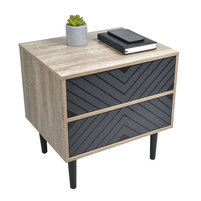 Buro Top Living con 2 Cajones color Beige TOPLIVING NIGHT