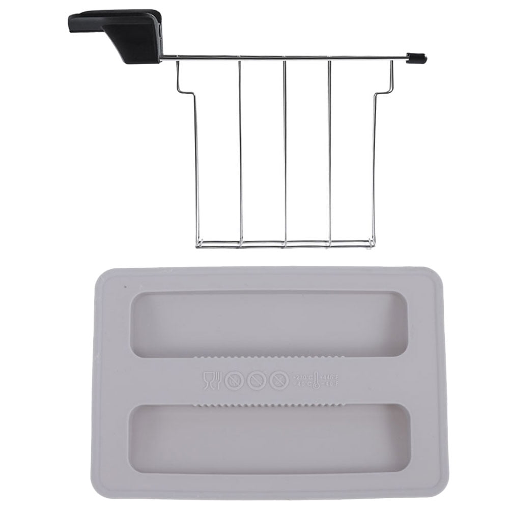 Shisuyan 1 Set Breakfast Machine Cover Electric Toaster Silicone Lid Sandwich Clip