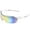 White|Blue, variant on Baseball Sunglasses RY1801- Mens Lightweight Adult Sports Sunglasses - Durable - Scratch Resistant - Available in Four Colors