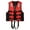 12# Red, variant on oqasdz Boys Swimwear Toddler Kids Life Vest Soft Cozy Adjustable Buckle Design For Swimming Pool Beachwear Outdoor Activities Size 6 Y-8 Y
