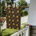 thumbnail image 5 of Easygdp Sunflowers Leaves Garden Flag Yard Flag Welcome Flag, Double-Sided, Weather Resistant for Outdoor Decor - 28"x40", 5 of 9
