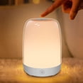 thumbnail image 1 of Luz Nocturna De Guardería Para Niños, Luz Nocturna Para Bebé Con Luz Cálida Regulable, Luz Que Cambia De 5 Colores, Luz Nocturna Táctil Recargable USB Para Lactancia Materna,, 1 of 5