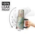 thumbnail image 3 of Modern 40oz Tumbler– Stainless Steel Insulated Tumbler with Handle and Straw, Large Capacity Travel Cup for Hot & Cold Drinks, 3 of 7