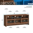 thumbnail image 5 of Modern TV Stand with Storage for TVs up to 60", Hickory, 5 of 9