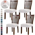 thumbnail image 2 of 6pc Funda De Asiento Para Silla De Comedor Fundas De Asiento De Silla De Spandex Elástico Fundas De Cojín De Asiento De Silla Para Comedor Sillas De Cocina Asiento De Silla Lavable Extraíble C, 2 of 5