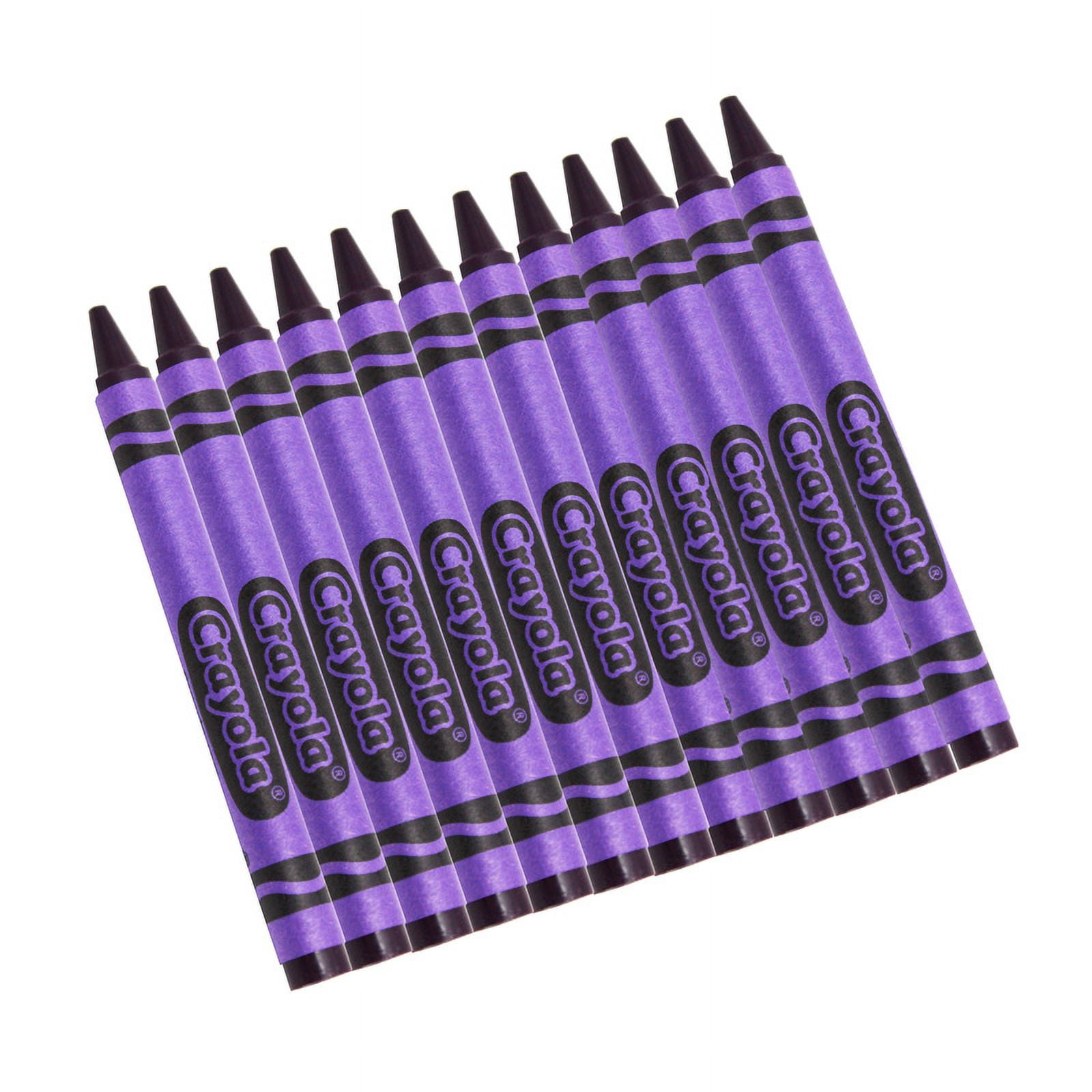 (20) Crayola Colored Pencils (violet *purple*) BULK