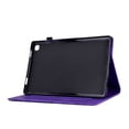 thumbnail image 2 of Embossed Tree PU Leather Flip Tablet Case for Samsung Galaxy Tab S6 Lite 10.4" 2020 P610/P615 Shockproof Protection Card Slots Holder Stand with Pen Slot & Auto Sleep/Wake Case Cover, Purple, 2 of 9