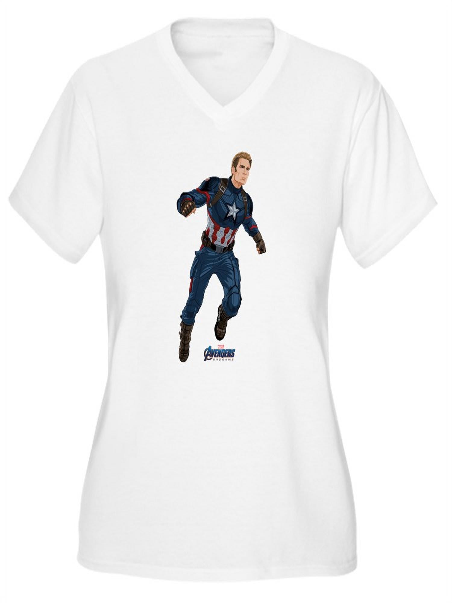 Plus Size V Neck T Shirt 
