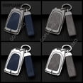 thumbnail image 4 of For Toyota F 2/3 buttons yaris vios 2/3button key holder Keychain Accessories Zinc alloy+leather Car Key Cover case, 4 of 28