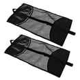 thumbnail image 1 of 2 de Malla Negro con Cierre de Cremallera para Almacenamiento Ordenador de Gafas Gorras de Natación Buceo Juguetes de Cola Mochila de buceo, 1 of 8