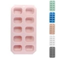 thumbnail image 4 of Veeogra Clearance,Ice Cube Tray,Ice Molds,Creative Square 10 Even Ice Grid Plastic Ice Box Homemade Ice Convenient Ice Storage Box Ice Ball Model,Ice Cube Mold,Blue, 4 of 6