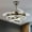 Bronze, variant on 42" Modern Coffee Retractable Ceiling Fan with Dimmable Light Kit and Remote Control, DIY Shape Ceiling Fan with 6-Speed and Reversible Blades