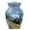 TRAIN-3, variant on MUKTIVE Train Cremation Urns for Men & Women, Cave Urn for Ashes Adult Male for Cremation, Aqua Blue Large Urns for Mom & Dad, Memorial Female Funeral Gift, 10 Inch