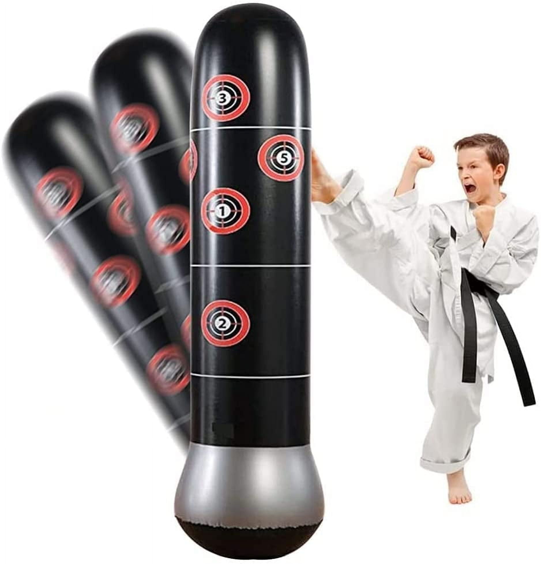 Punching Bag For Kids 12-16 Hinzonek Kids Inflatable Punching Bag