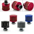 12MM Round Crank Case EngIne Breather Oil Air Filter Car Motorcycle