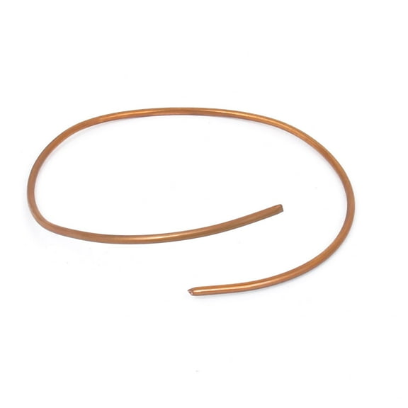 2.5mm Dia 30cm Copper Tone Refrigerator Refrigeration Tubing Coil f Fridge