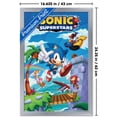 thumbnail image 3 of Sonic Superstars (2023) - Group Scene Wall Poster, 14.725" x 22.375" Framed, 3 of 5