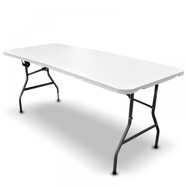 Mesa plegable Top Living tipo portafolio de 1.80 metros para jardin e interiores TOPLIVING MESAPLAS