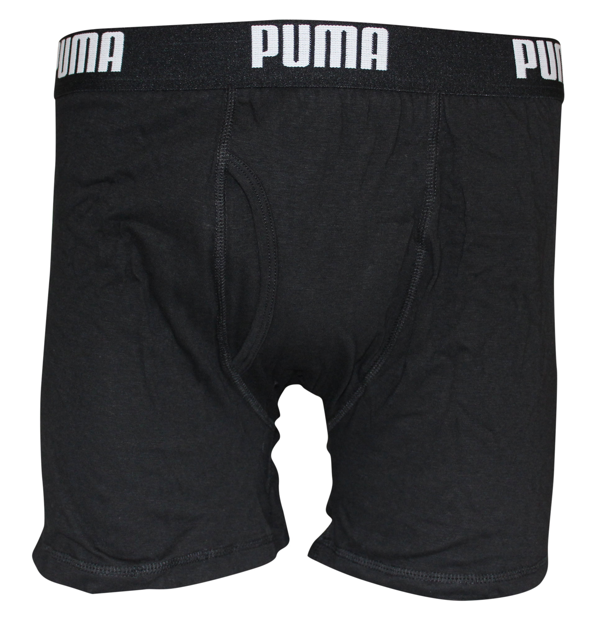 klant gemakkelijk chatten PUMA Mens 3 Pack 75% Cotton 25% Polyester Boxer Brief, Black, Medium -  Walmart.com