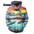 thumbnail image 3 of Venta caliente 3D Impresión gráfica de delfines Sudaderas casuales Sudaderas con capucha para hombres Mujeres Ropa de calle Sudaderas con capucha de gran tamaño para niños, 3 of 5