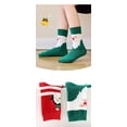 thumbnail image 4 of 5Pairs Christmas Children Socks, Kids Warm Socks, Boys Girls Toddler Winter Autumn Socks, 4 of 8