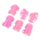 thumbnail image 4 of M Buder Juego de 6 Piezas de Equipo de Protección para Patinaje sobre Ruedas Rodilleras Coderas y Muñequeras Ajustables para Niños Adolescentes 6 a 18 Años Deporte Seguro (Rosa) 24 cm / 9.45 in, 4 of 5