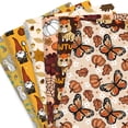 thumbnail image 2 of 50*145cm Telas de algodón de otoño con diseño de calabaza por metro Telas de hojas de arce y flores Telas de costura Vestido Manualidades DIY Textiles para el hogar, 2 of 5