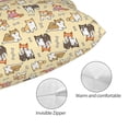 thumbnail image 3 of Sikiie Cartoon Shiba Inu Dog Pillow Covers, Throw Pillow Case Cushion Covers,Cushion for Bedroom,Couch,Home-16"x24", 3 of 6