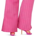 thumbnail image 6 of Barbie The Movie Doll, Gloria Collectible Wearing Three-Piece Pink Power Pantsuit with Strappy Heels and Golden Earrings, 6 of 7