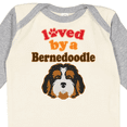 thumbnail image 4 of Inktastic Bernedoodle Dog Lover Boys or Girls Long Sleeve Baby Bodysuit, 4 of 5