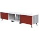 thumbnail image 2 of Mueble para TV Hogare London 80' Blanco Rojo, 2 of 4
